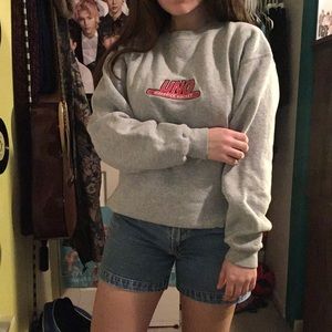 Vintage UNO hockey crew neck sweater